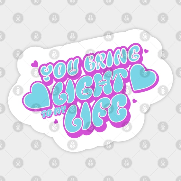 Light Life Sticker by TEENIE DESIGN